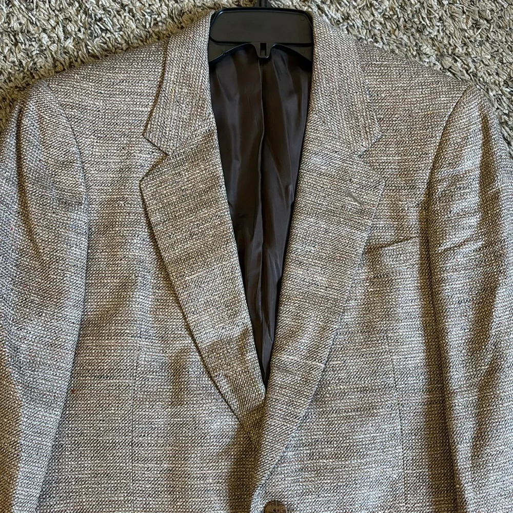 Francesco Maiolo Silk 2 Button Men’s Classic Sport Jacket Blazer‎ Size 38R
